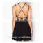 Love Cross Back Fit And Flare Dress Fashion Woman Sexy Dress