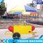 0.3 ton food cart trailer / hot dog cart churros food trailer with 12 months / 2.2 m length mobile food trailer