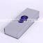 Silver card paper presentation gift box magnetic