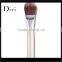 Custom design free sample 3pcs foundation brush makeup