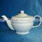 China supplier factory direct 2016 Porcelain tea pot for hotel and restaurant