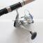 High quality fishing rod and reel combo
