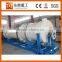 2.2 meter rotary dryer for drying 5 ton organic fertilizer with low temperature