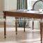 Noble Classic Home Office Furniture Set, Retro Carved Wooden Office Table With Chair, Graceful Writing Desk
