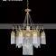 Rococo Style Crystal Bronze Chandelier/ Home Decor Retro Brass Pendant Lamp/ Luxury New Design Ceiling Lamp