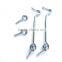 Easy installation Heavy Safety Hook with Screw Eye, Zinc Plated