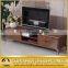 Pine Wood New Design Modern TV Cabinet with Drawers