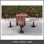 Arlau Park Wood table set with umbrella
