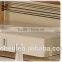E818G Luxury golden stylish marble TV stand unit design for modern living room set
