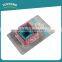 Toprank Colorful 5PCS Plastic Square Cookie Cutter Set,Cake Decorating Tools Fondant Cake Plunger Cutter