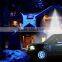 Wireless LED Spotlight with Infrared Motion Sensor and Light Control Light, White /Black