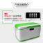 Plastic stackable storage box