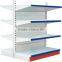 Retail shop double side gondola supermarket shelf
