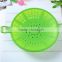 Kitchen tools silicone steaming rack steamer microwave oven drain rack