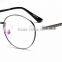 New 2016 Vintage Metal Frame Flat Lens Korean Glass Frame for Men and Women Can Match Myopia