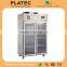 Luxurious Stainless Steel Deep Refrigerator/1020L Commercial Upright Freezer