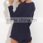 long sleeve fashion design women jumpsuit playsuit casual rompers