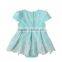 Hot sale in INS baby lace bodysuit girl baby romper with skirts