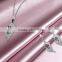 Designer CZ studded 925 Silver Plated Pendantset