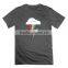 Custom 100% Cotton Simple Rubber Printed T shirts