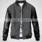 varsity jacket with leather sleeves for men,wholesale leather jackets for men