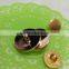 Fashion Good Quality Plastic Button With Leg Gold Covered Button for Coats