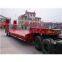 China Manufactory 3 Axle 4 Axle 80 Ton Front Load Lowboy Trailer , Front Load Lowbed Trailer With Detachable Gooseneck