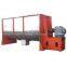 Horizontal spiral ribbon mixer for powder and medicine industry
