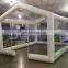 0.45mm pvc tarpaulin transparent house shape inflatable easy up beach tent outdoor camping bubble tent