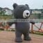 One pc MOQ high quality customized bear inflatable mascot costume