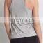 MIKA72109 Summer Sleeveless Ribbed Henley neck Top Lady Plain Tank Tops Plus Size