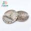 Low price custom cheap token antique challenge metal coin