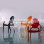 Wholesale high back clear acrylic chair