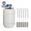 YDS series small capacity 2L 3L 6L 10L portable liquid nitrogen ice cream dewar flask for sale