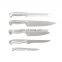 Heavy Duty High-Carbon 5Pcs Stainless Steel Kitchen Knives