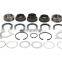 European truck parts wheel hub oil seal kit for Mercedes Benz 1269298928 3852681474 0003500205 9433340301 3604200441 3275045082