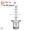 5 tier chocolate fountain electric chocolate fountain machine commercial chocolate warmer machine with CE for party