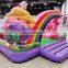 Unicorn Themed Bouncy Castle Outdoor Inflatable Kids Chhildrens Jumping Playground