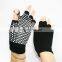 cotton pvc anti-slip yoga gloves