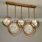 Modern home decorative lighting glass chandelier ceiling lamps for livingroom