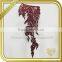 Red bridal wedding dress rhinestone applique FHA-061