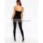 Newest style sweetheart neck design sexy women backless strapless jumpsuit 2016