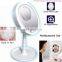 Best Lighted 5X Magnifying Makeup Mirror Desktop Electric Fan Makeup Mirror