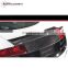 R8 spoiler fit for R8 to LB style carbon fiber rear wing for R8 boot lip