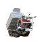 Mini crawler type garden truck dumper