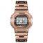 Skmei 1456 stainless steel watch jam tangan pria waterproof wristwatches men