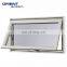 China Factory Low Price Waterproof Top Hung Glass Awning Casement Window