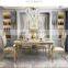 Prefab House Dining room furniture Marble dining table and Chairs