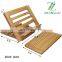 Bamboo Book Stand Adjustable Reading Book Recipe Holder display racks