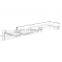Wall Mounted Clear Acrylic Wine Glass Holder Rack for Kitchen